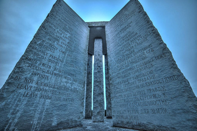 Read more about the article Georgia Guidestones: a Mysterious Monument That Warns Humanity with a Post-Apocalyptic Message